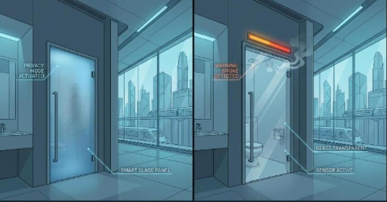 深圳で始まった「透明トイレ」実験　もはや「一服」に逃げ場はない！?