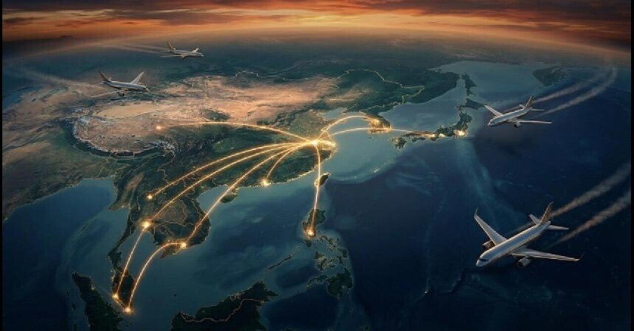 日中航空路線縮小で航空地図が大再編──増えているのはどの路線か