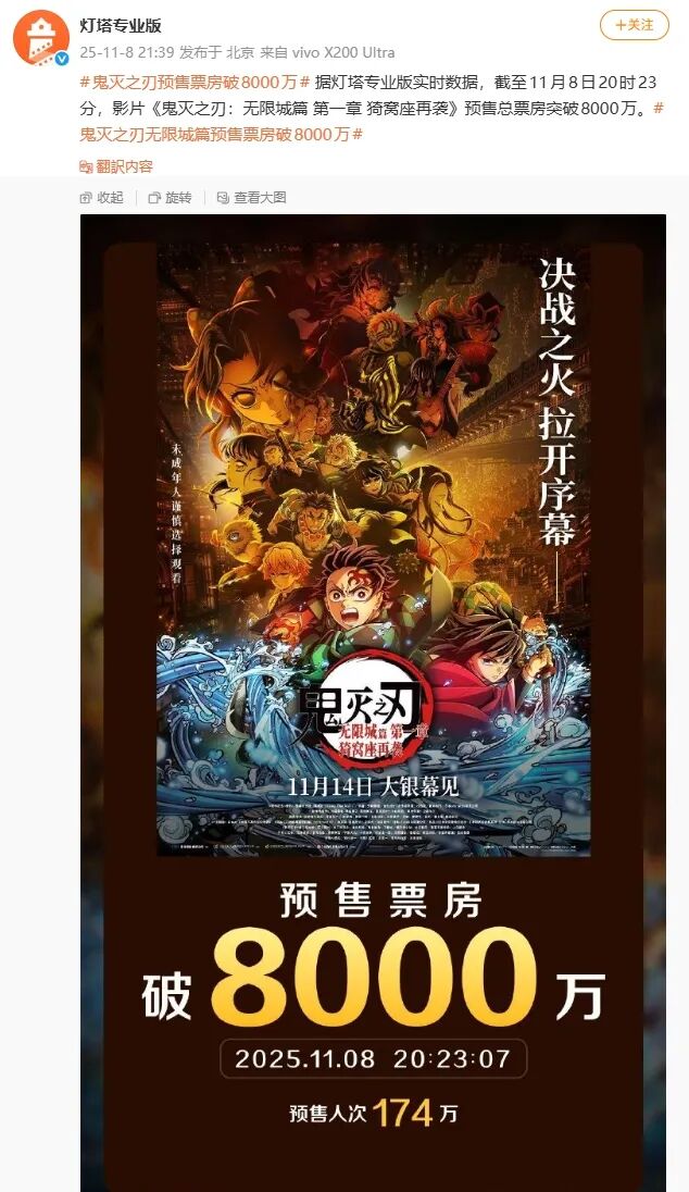 プレセール好調