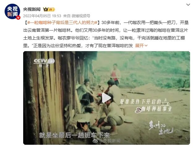 雲南コーヒーの歴史