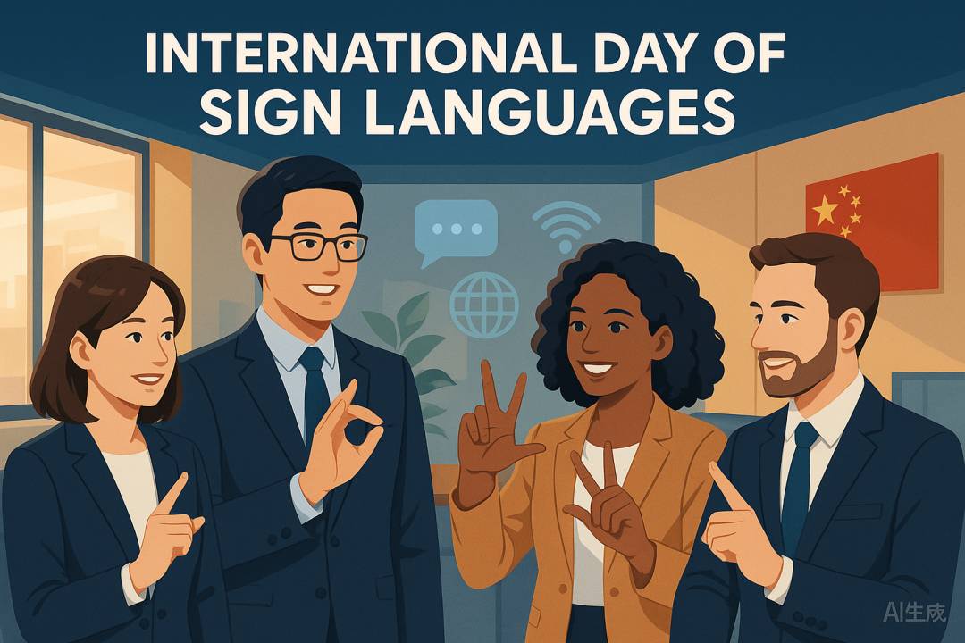 手話言語の国際デー