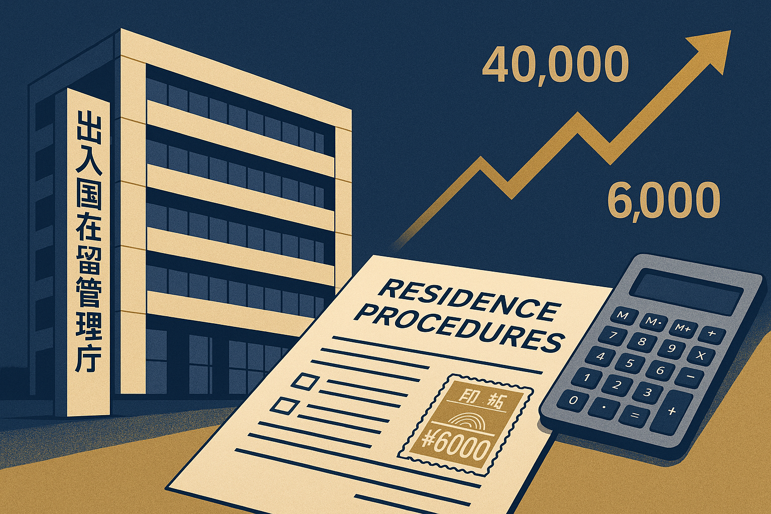 日本が外国人在留手続き手数料を大幅引き上げ、2026年実施へ